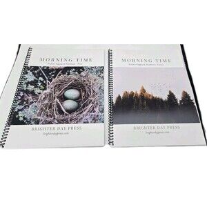 Brighter Day Press Student Copywork Books for Morning Time Vol 1 Cursive & Print